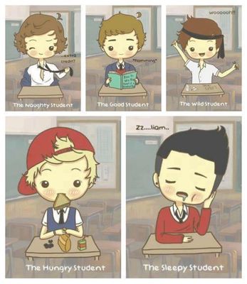 one direction cartoon story of my life