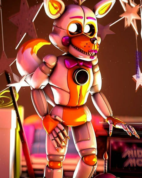 Have a shiny Lolbit to brighten your day! : r/fivenightsatfreddys