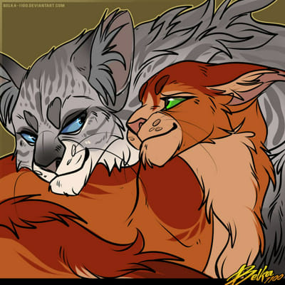 Ashfur, Squirrelflight, and Brambleclaw :)))