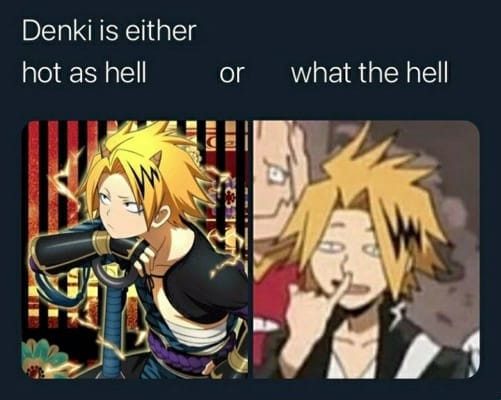 A Date with Denki Kaminari - Quiz | Quotev