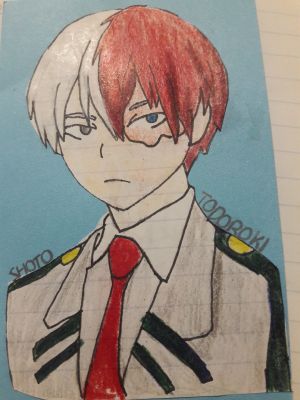How to Draw Shoto Todoroki (Half Ice) - Easy Step by Step | Flickr