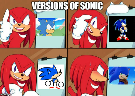 Tails Googles Sonic Memes (FT Knuckles & Shadow) 