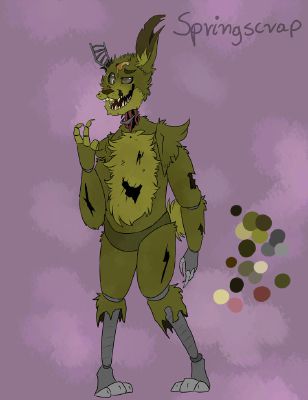 Springtrap info, Fnaf 1-6 role play! (Anime style FNaF)