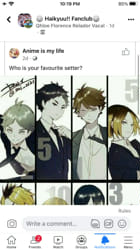 If we took all the Haikyuu setters from all the teams and combined them  into one team, who would be the setter of that team? - Quora