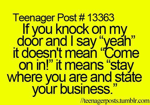 teenager post about parents