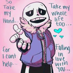 Never Too Late To Ink Your LoveReader X Sans (Ink!) - Undertale