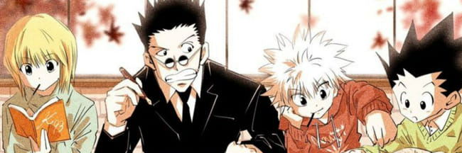 Is it weird that Leorio is 18 years old and he hangs out with two