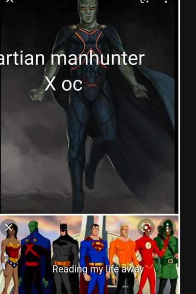 justice league martian manhunter human wife