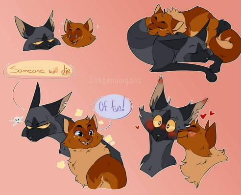 more randomly generated warrior cats! got the idea from _krimmins_