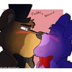 mushramoo — For the LGBT requests-- fnaf1 Freddy x Bonnie?