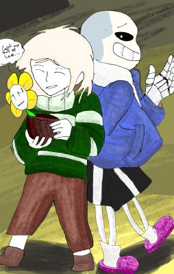 undertale sans on crack (btw not real undertale