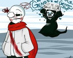 História I don't like to see you crying(Reaper sans x reader) - Um