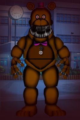 Fixed N.Fredbear, My own Custom animatronic and inky designs 2.0