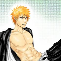 toshiro hitsugaya shirtless