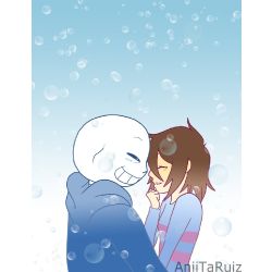 FRISK X SANS Undertale