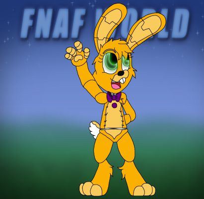 Nightmare Fredbear, FNAF World Animatronic Bios