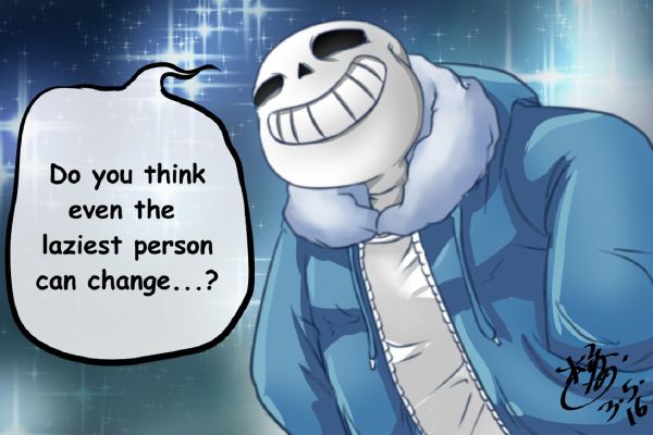 Sans. Undertale. Screenshots and annotations by the author.