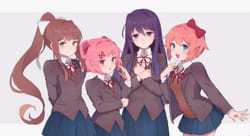 TEST DOKI DOKI Literature Club Plus! : Méfiez vous des apparences !!! 