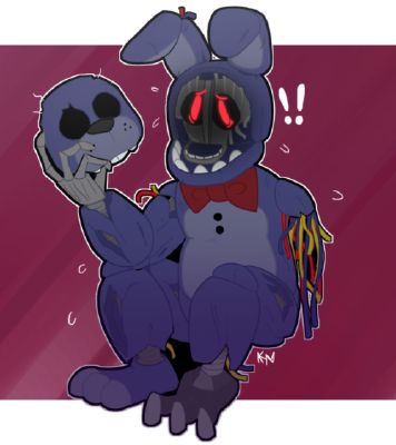 Anime - Fnaf - Bonnie - Anime Boy