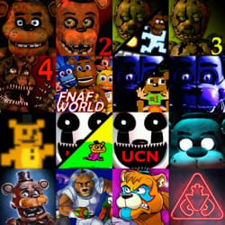 Quiz de FNaF 1, 2, 3 e 4