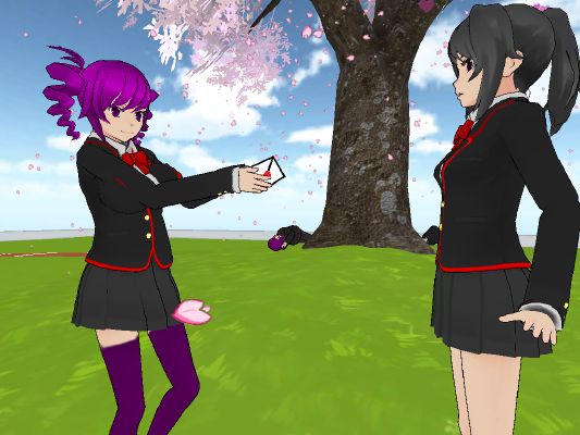 There is a Osana Najimi Yandere Character in SAKURA SCHOOL SIMULATOR New  Update 