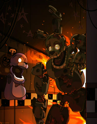 Spring Trap Ink Springtrap VS Ink Demon - Quiz | Quotev