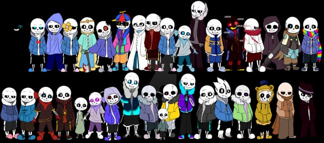 intelligence prob outer sans #epictale #outertale #sans #toriel #epict