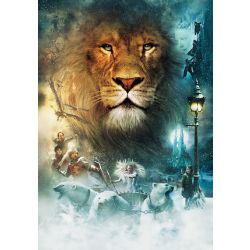 Si Creabis, Fit Redunda., [ID: An image of Aslan the lion, who