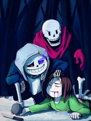 H.Ran_Art&Comics — Dust Sans from Dust Tale