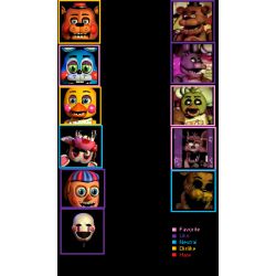 A ULTIMATE CUSTOM NIGHT DE FNAF VERSÃO ANIME!