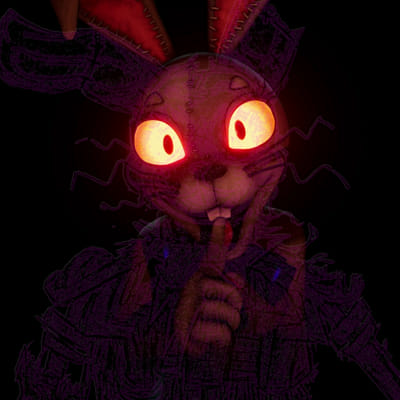 GLAMROCK BONNIE IS ALIVE AND CHASING AFTER ME. - FNAF Security