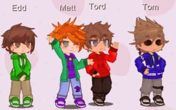 Tord from Eddsworld, Gacha Life character book