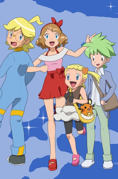 pokemon serena meets ash