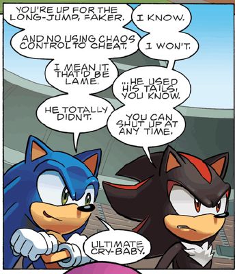 sonic and tails comics funny