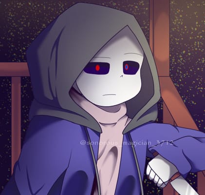 Passive! Nightmare x Male! Bookworm! Reader, Au sans x reader oneshot