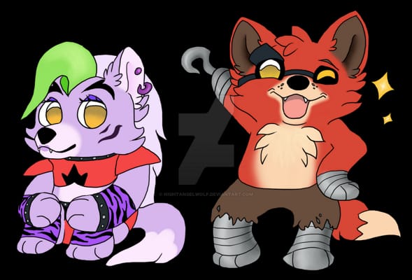 Tangle x Lolbit, Fnaf oneshots (open for requests)