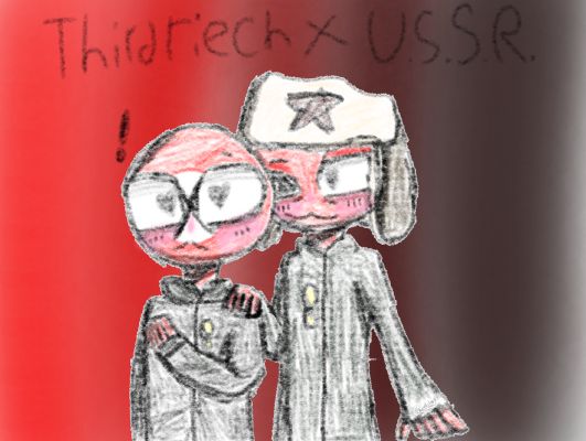 ussr x third reich countryhumans