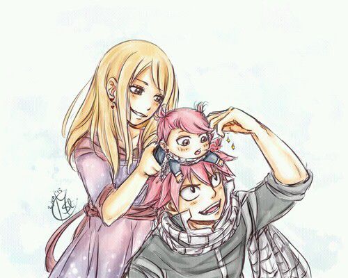 lucy and natsu kids