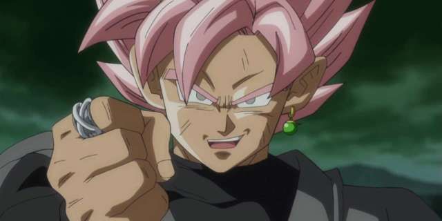 Rose Nightmare Goku Black super Saiyan Rosé/dragonball 