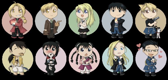 Which Fullmetal Alchemist Brotherhood character were you initially