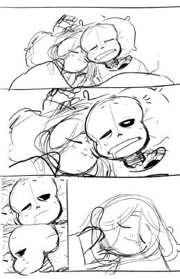 Sans x Reader (Cuddling) Undertale Fanfic (One) 