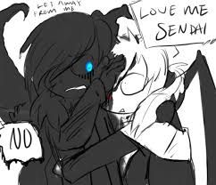 Undertale × Yandere simulator [sans au × Nightmare] 