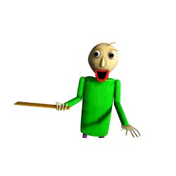 Baldi's basics in a horror schoolhouse