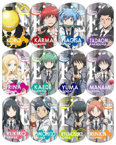 Anime Assassination Classroom KORO Teacher Nagisa Karma Kaede