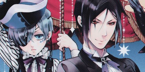 Black Butler cosplay shows Ciel and Sebastian's relationship