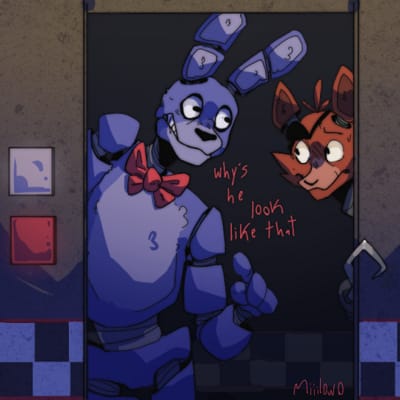 Spend a day at fnaf 1 (images not mine) - Quiz