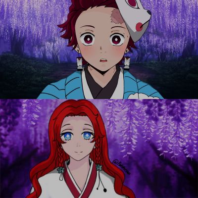 Aoi Shironi - Tanjiro Kamado - Kimetsu No Yaiba