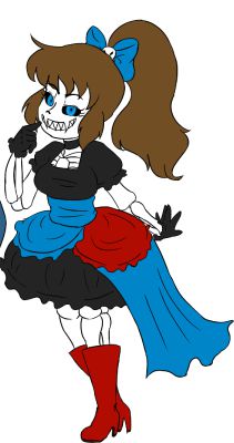 GenderSwap- The lab, One shot- AU Sans X Reader