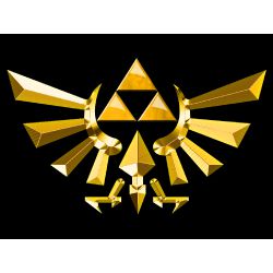 MaskedPhantom47: Link and the Triforce of Wisdom!!!