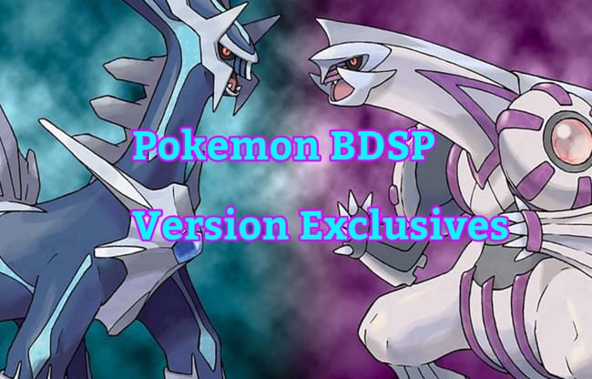 Pokemon Brilliant Diamond And Shining Pearl Version Exclusives 0689